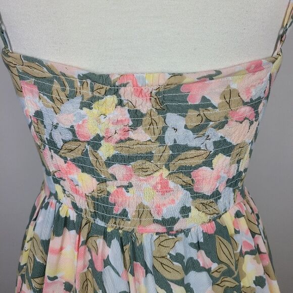 minkpink Spaghetti Strap Floral Skater Dress Small - Picture 8 of 16